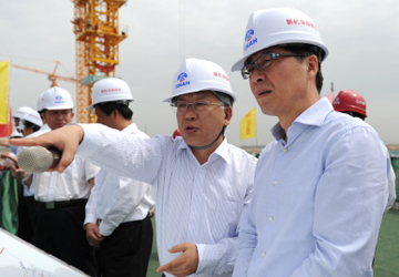 王志清调研北京新机场工程进展情况