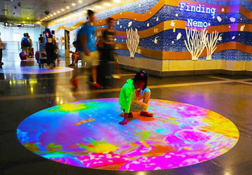 首都机场“神奇海底乐园”正式亮相