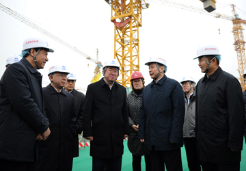 李小鹏现场调研指导北京新机场工程建设