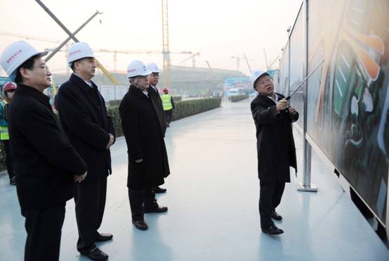 宋福龙调研北京新机场建设