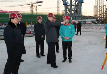 习近平考察建设中的北京新机场