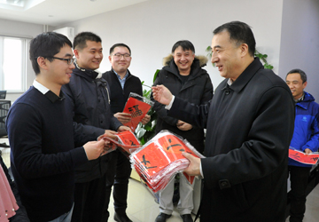 董志毅慰问北京新机场建设一线干部职工