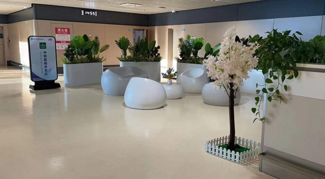 空港旧貌换新颜 整“妆”待发迎新年