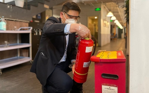 防疫线上的“炊事班”班长