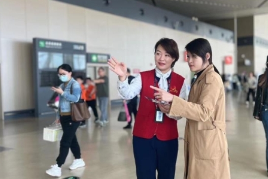 哈尔滨机场一线员工：节日我在岗