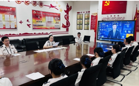 黑龙江机场集团安全检查站旅检二科党支部：打造“云空前哨” 建强基层阵地