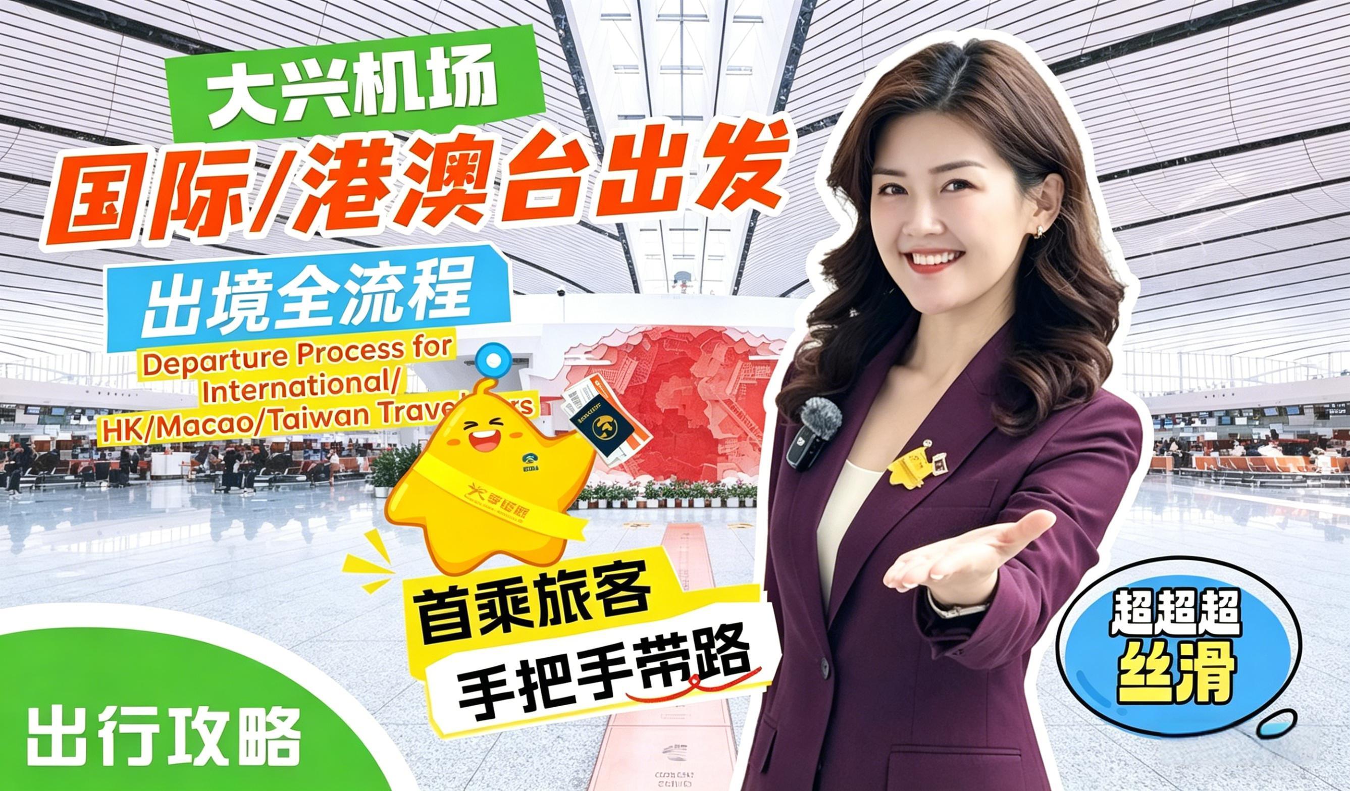  出行攻略 | 当你第一次从大兴机场飞国际航班，那简直太幸福了！
