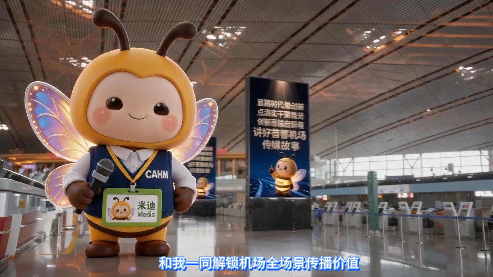 传媒公司营销大使米迪闪亮登场咯！